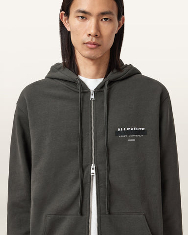 Redact Zip Up Hoodie
