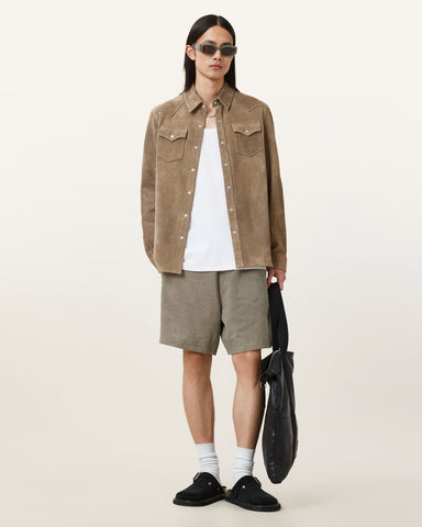Heeley Suede Shorts