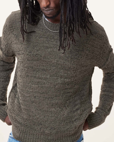 Chillion Boxy Oversized Crew Sweater