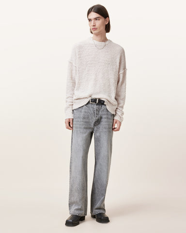Chillion Boxy Oversized Crew Sweater