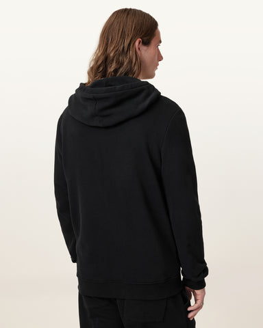 Raven Zip Up Ramskull Hoodie