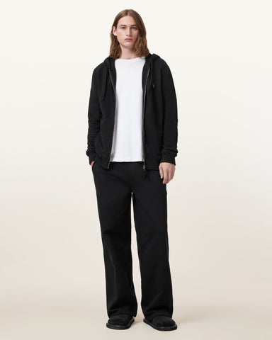 Raven Zip Up Ramskull Hoodie