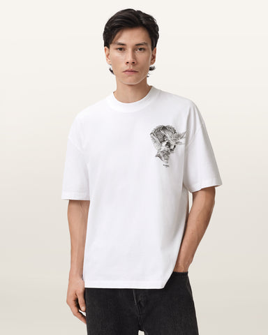 Mysteries Oversized Graphic T-Shirt