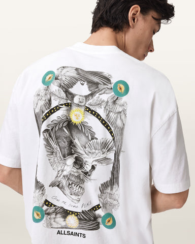 Mysteries Oversized Graphic T-Shirt