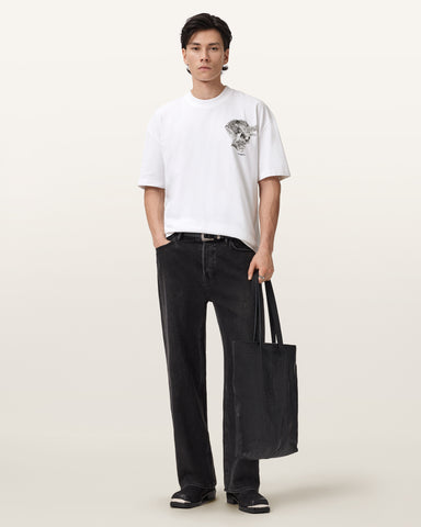 Mysteries Oversized Graphic T-Shirt