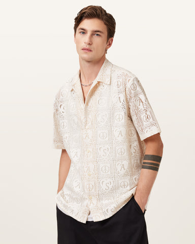 Netley Short Sleeve Lace Shirt