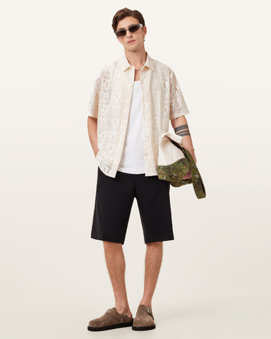 Netley Short Sleeve Lace Shirt