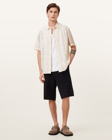 Netley Short Sleeve Lace Shirt
