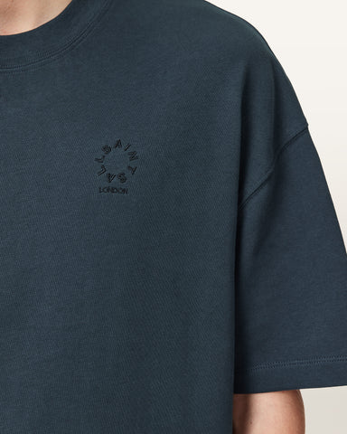 Haven Embroidered Logo Oversized T-Shirt