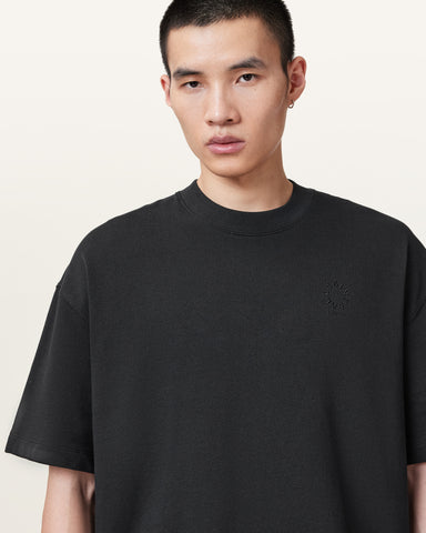 Haven Embroidered Logo Oversized T-Shirt