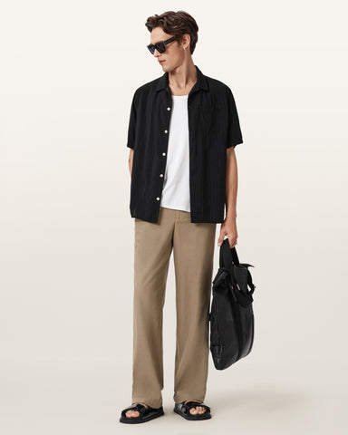 Mori Mid Rise Cotton Pants