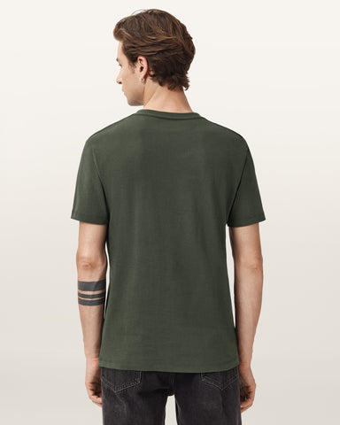 Brace Brushed Cotton Crew Neck T-Shirt