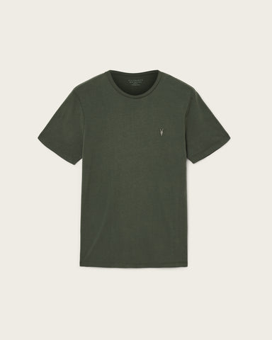 Brace Brushed Cotton Crew Neck T-Shirt