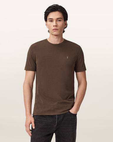 Brace Brushed Cotton Crew Neck T-Shirt