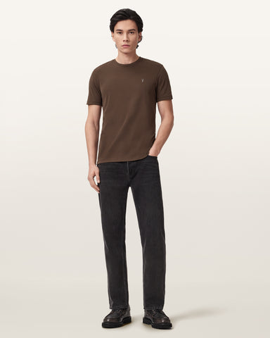 Brace Brushed Cotton Crew Neck T-Shirt