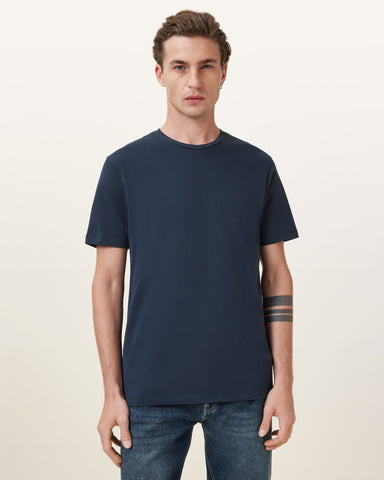 Brace Brushed Cotton Crew Neck T-Shirt