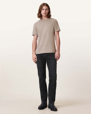 Brace Brushed Cotton Crew Neck T-Shirt