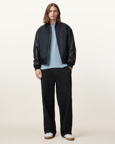 Brace Brushed Cotton Crew Neck T-Shirt