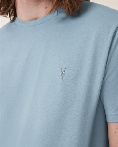 Brace Brushed Cotton Crew Neck T-Shirt