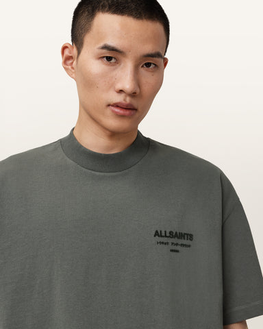 Xander Flocked Logo Oversized T-Shirt