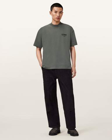 Xander Flocked Logo Oversized T-Shirt