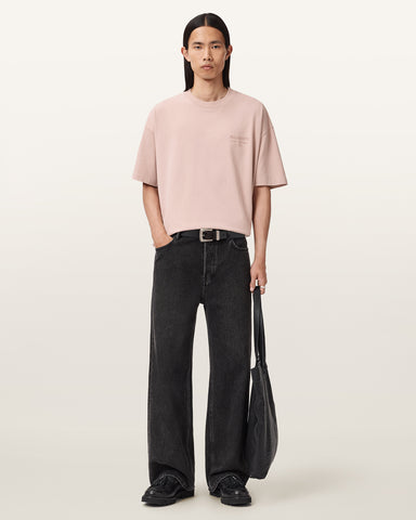 Xander Flocked Logo Oversized T-Shirt