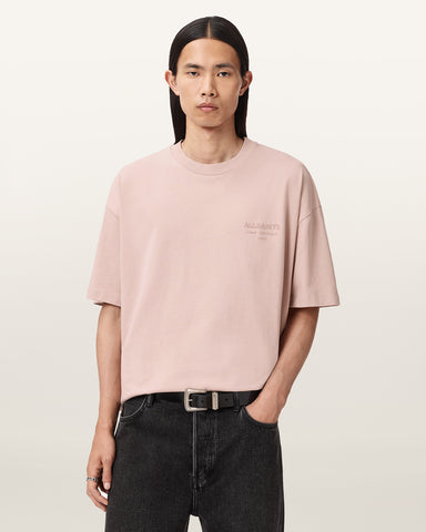 Xander Flocked Logo Oversized T-Shirt
