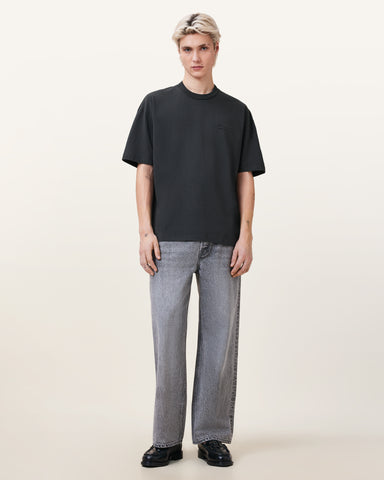 Xander Flocked Logo Oversized T-Shirt