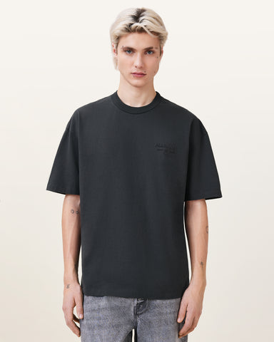 Xander Flocked Logo Oversized T-Shirt