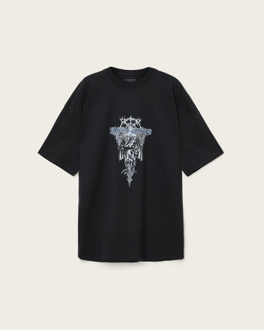 Swords Oversized Graphic T-Shirt