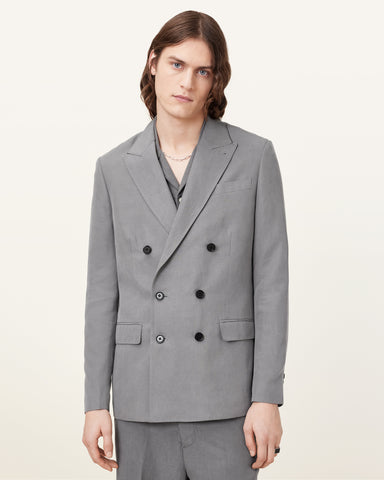 Orpheus Double Breasted Relaxed Blazer