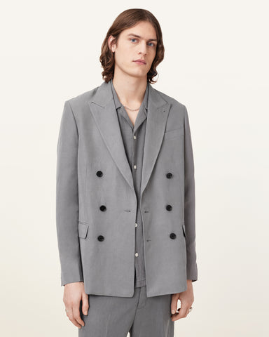 Orpheus Double Breasted Relaxed Blazer