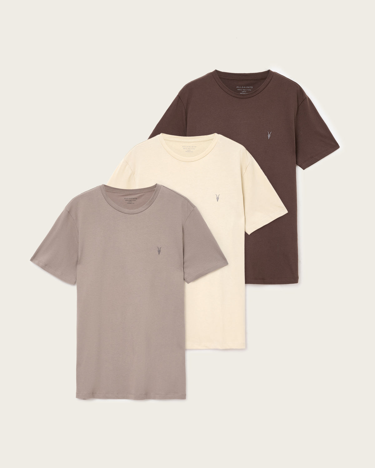 Brace Brushed Cotton T-Shirts 3 Pack