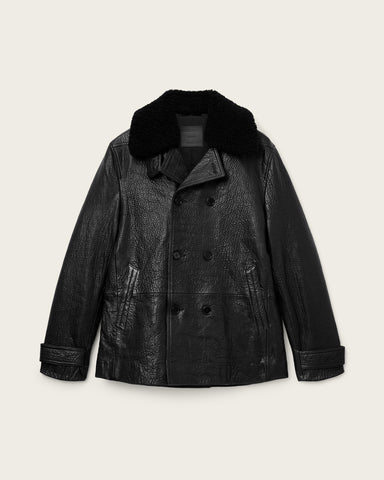 Hamlet Leather Coat