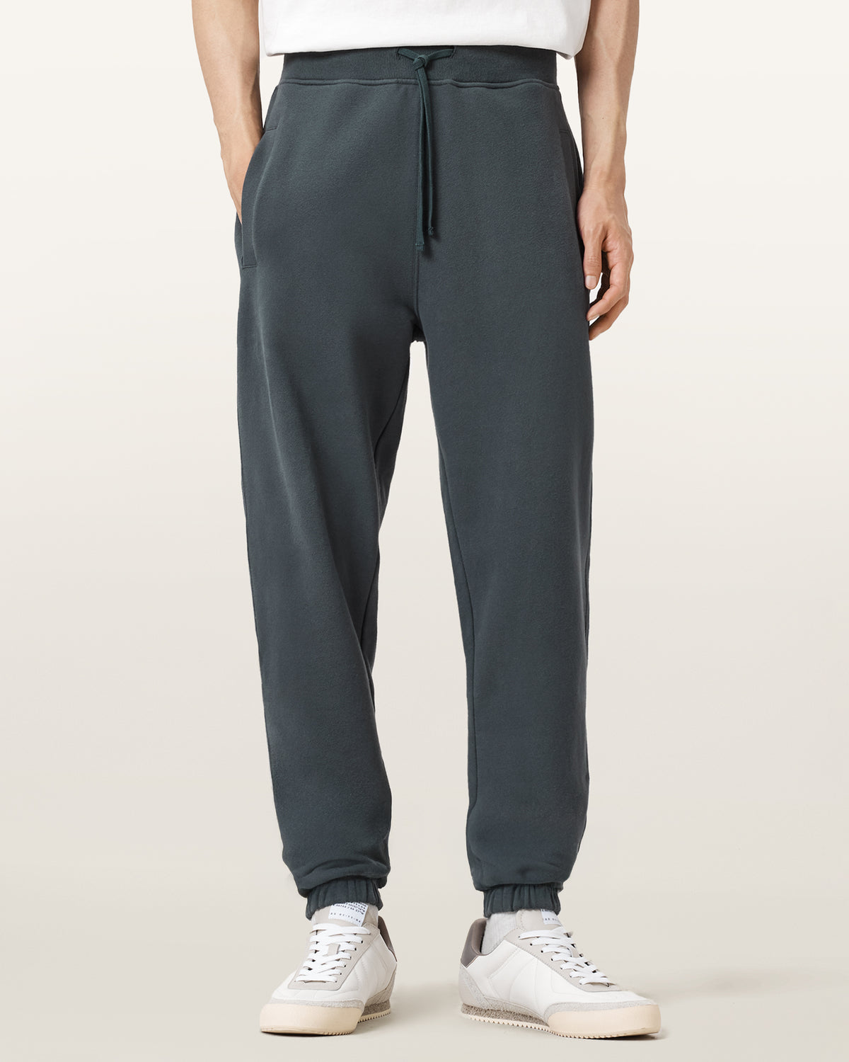 Raven Cuffed Slim Fit Ramskull Sweatpants