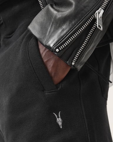 Raven Cuffed Slim Fit Ramskull Sweatpants