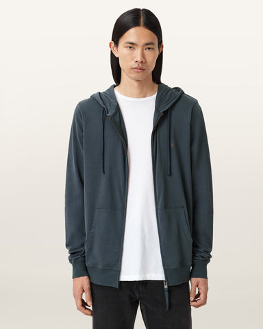 Brace Zip Up Brushed Cotton Ramskull Hoodie