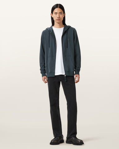 Brace Zip Up Brushed Cotton Ramskull Hoodie