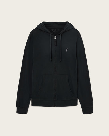 Brace Zip Up Brushed Cotton Ramskull Hoodie