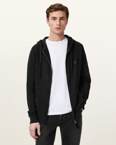 Brace Zip Up Brushed Cotton Ramskull Hoodie