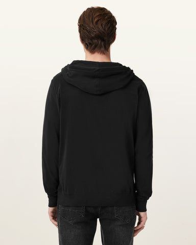 Brace Zip Up Brushed Cotton Ramskull Hoodie