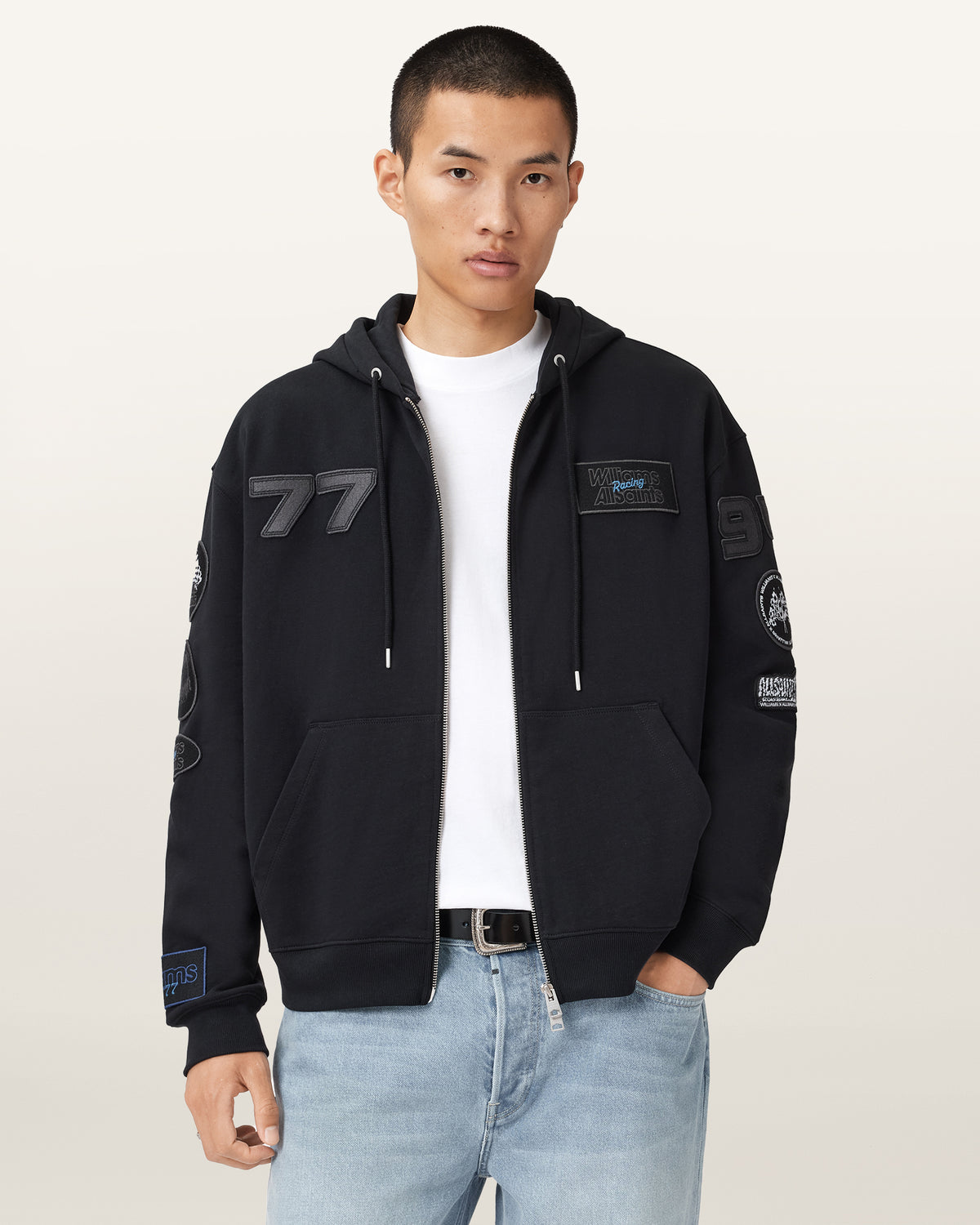 Williams X AllSaints Apex Zip Sweatshirt