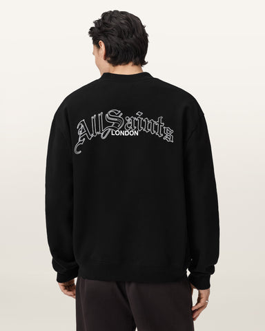 Descent Oversized Cropped Sweatshirt