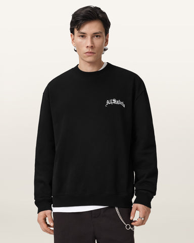 Descent Oversized Cropped Sweatshirt