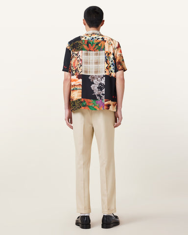 Tallis Slim Fit Cropped Pants