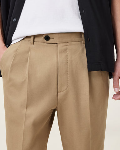 Tallis Slim Fit Cropped Pants