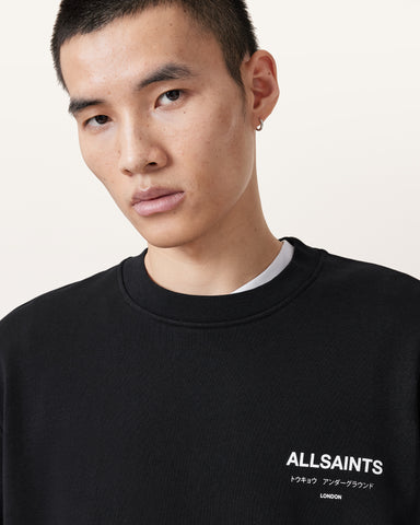 Underground Relaxed Fit Crew Neck Sweatshirt