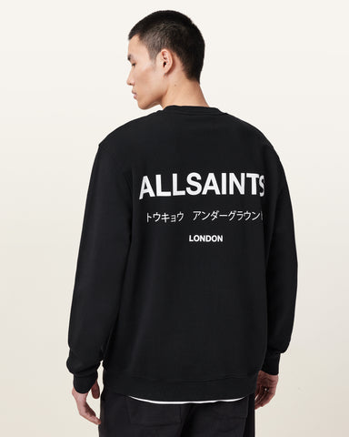 Underground Relaxed Fit Crew Neck Sweatshirt