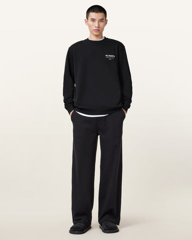 Underground Relaxed Fit Crew Neck Sweatshirt