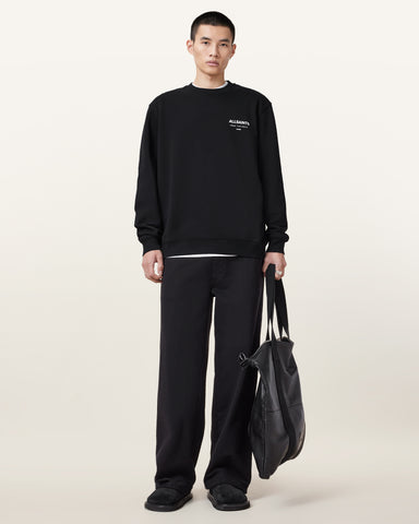 Underground Relaxed Fit Crew Neck Sweatshirt